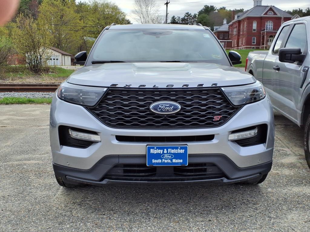 Used 2022 Ford Explorer ST with VIN 1FM5K8GC4NGA74823 for sale in Biddeford, ME