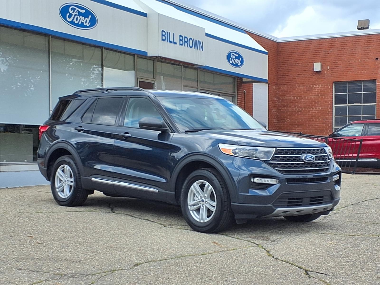 Stone Blue (c8) 2023 Ford Explorer SUV / Crossover All-Wheel Drive Automatic
