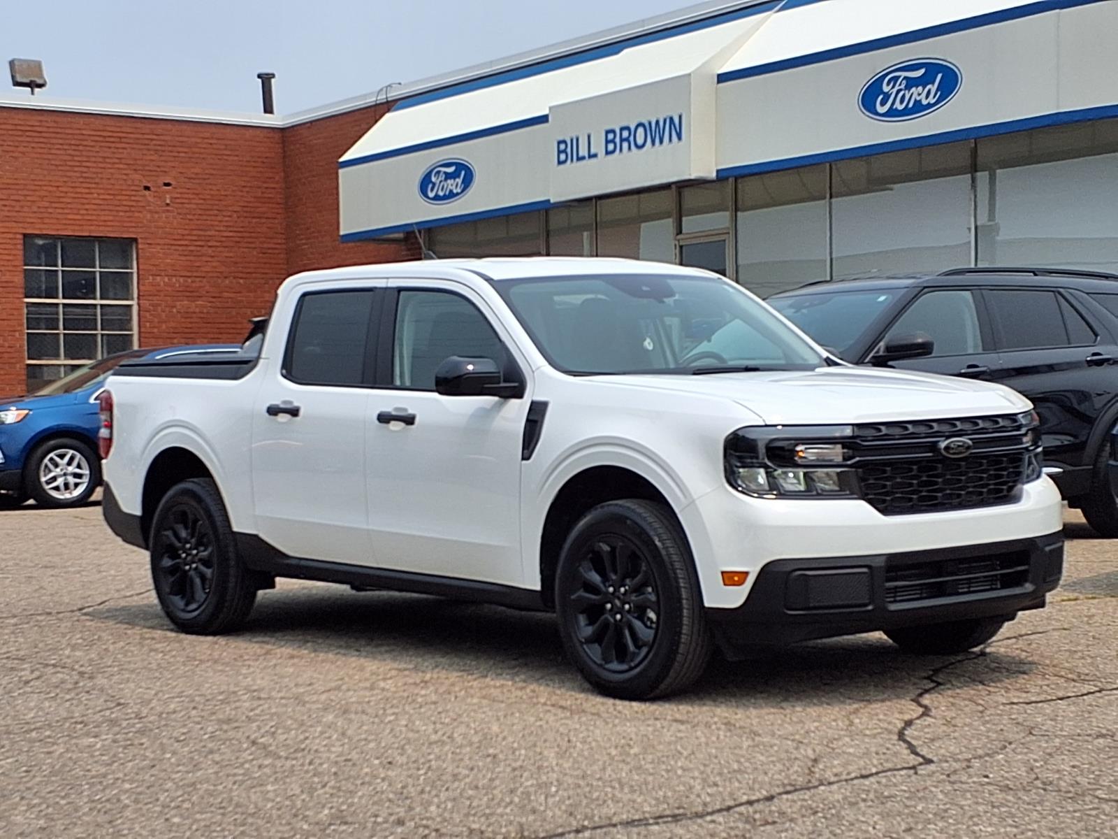 Oxford White (yz) 2024 Ford Maverick Pickup Truck All-Wheel Drive 8-Speed Automatic