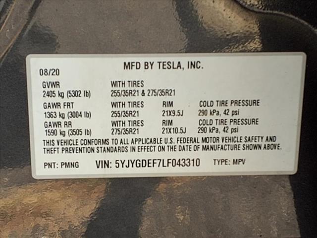 2020 Tesla Model Y Performance