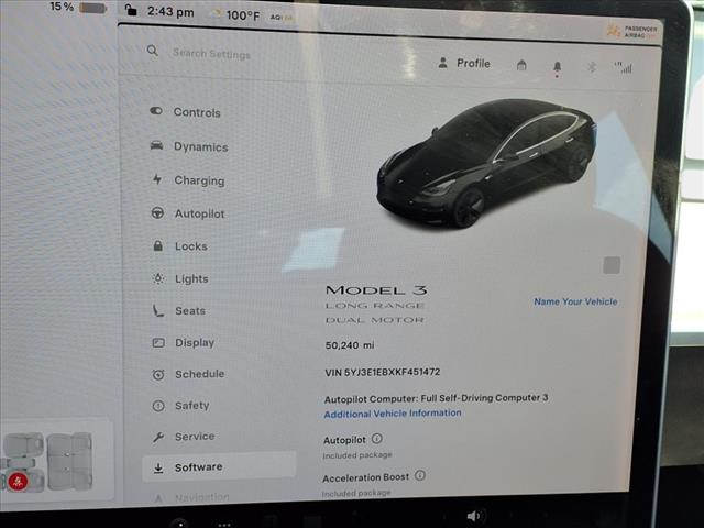 2019 Tesla Model 3 Long Range