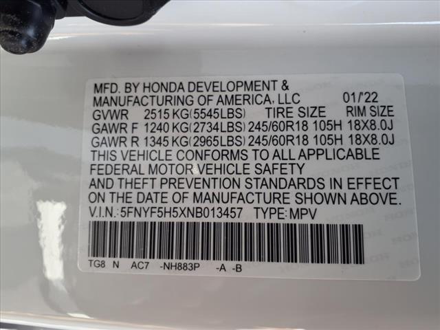 2022 Honda Pilot EX-L