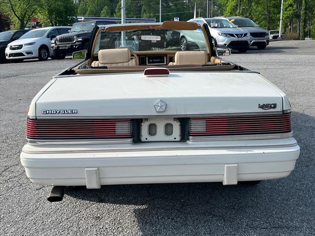 1986 Chrysler Le Baron Base