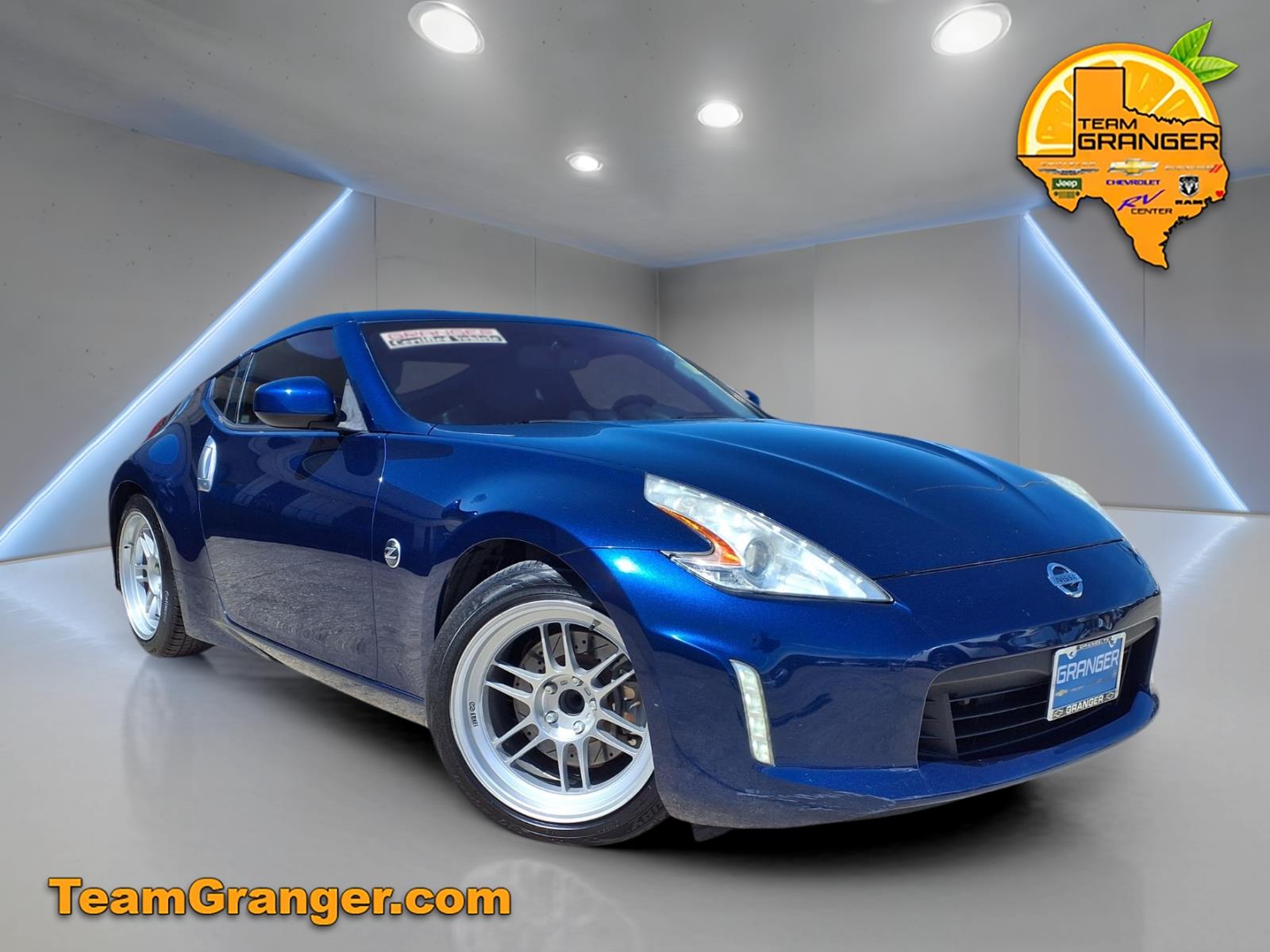 Deep Blue Pearl Ray 2017 Nissan 370Z Touring Coupe Rear-Wheel Drive 7-Speed Automatic