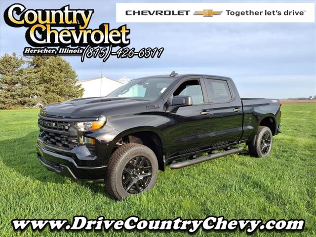 2025 Chevrolet Silverado 1500 CREW CUSTOM TB 4WD
