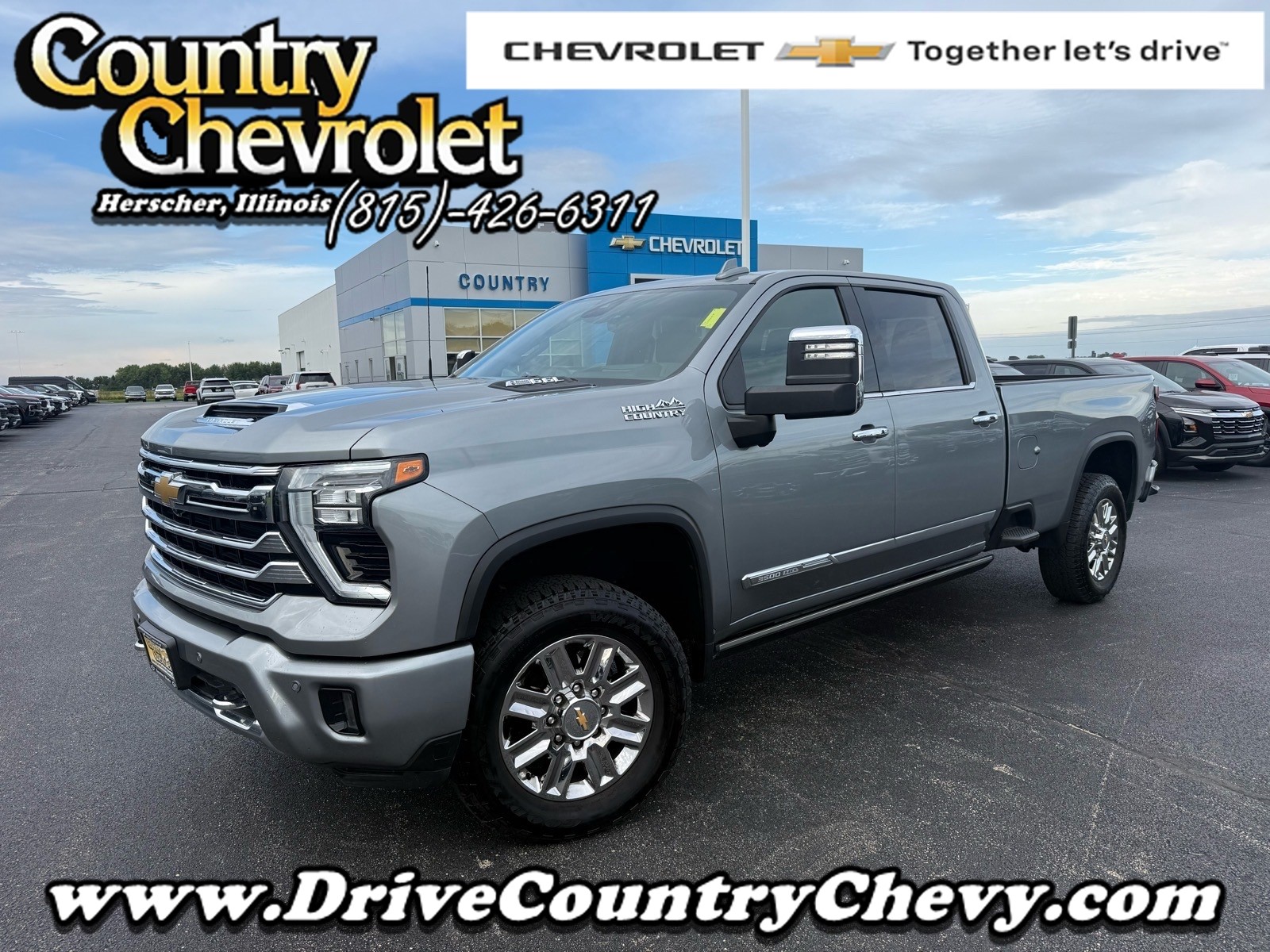 2026 Chevrolet Silverado 3500HD High Country Crew Cab 4WD