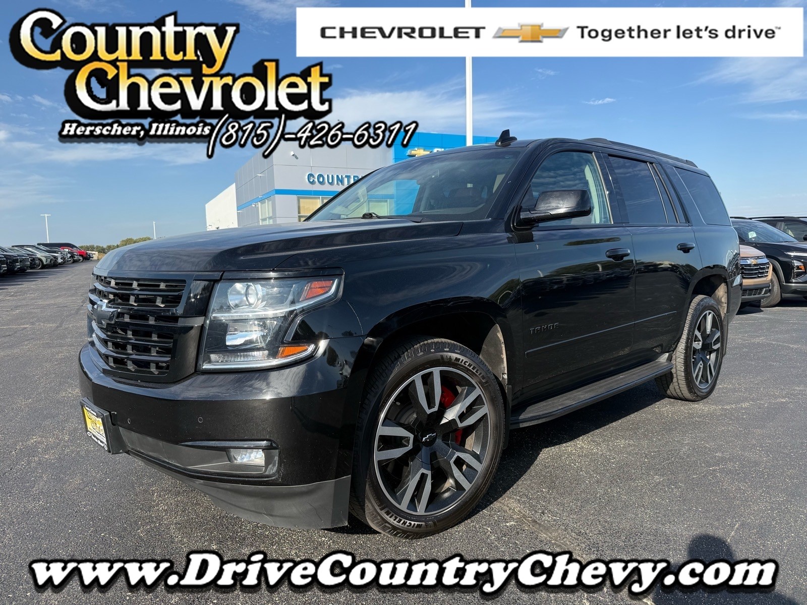 Black 2018 Chevrolet Tahoe SUV / Crossover Four-Wheel Drive 6-Speed Automatic
