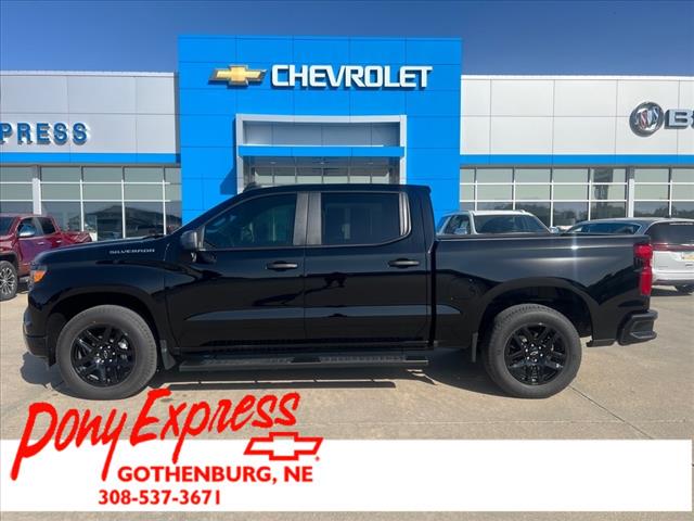 2024 Chevrolet Silverado 1500 CUSTOM CREW 4X4