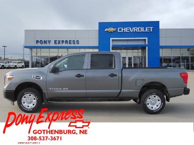 Preowned 2017 NISSAN Titan DIEAT XD PKG for sale by Pony Express Chevrolet Buick in Gothenburg, NE
