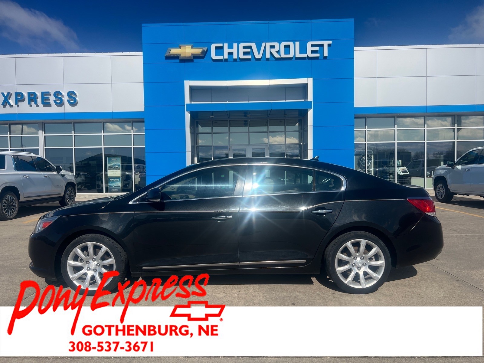 Black 2012 Buick LaCrosse Touring FWD Sedan Front-Wheel Drive Automatic