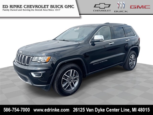Diamond Black Crystal Pearlcoat 2020 Jeep Grand Cherokee SUV / Crossover Four-Wheel Drive Automatic