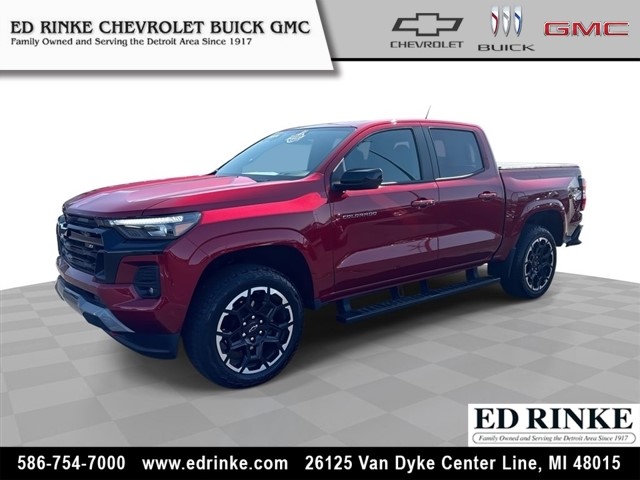 Radiant Red 2026 Chevrolet Colorado Pickup Truck Four-Wheel Drive 8-Speed Automatic