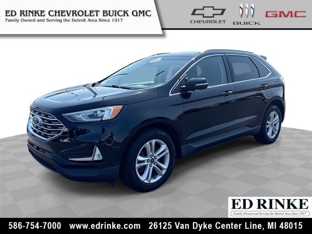 Black 2020 Ford Edge SUV / Crossover All-Wheel Drive 8-Speed Automatic