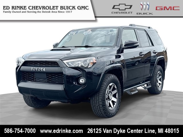 Black 2024 Toyota 4Runner TRD Off-Road Premium 4WD SUV / Crossover Four-Wheel Drive 5-Speed Automatic