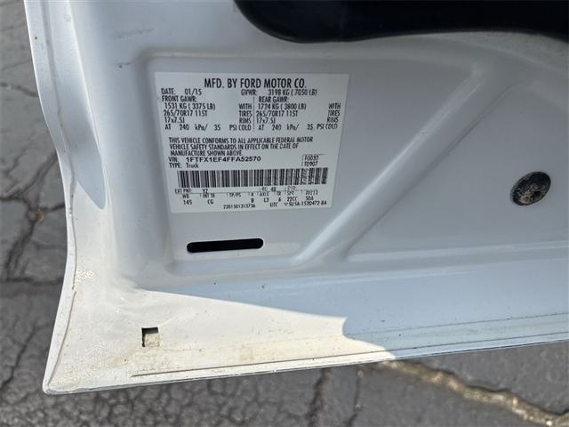 2015 Ford F-150 XL