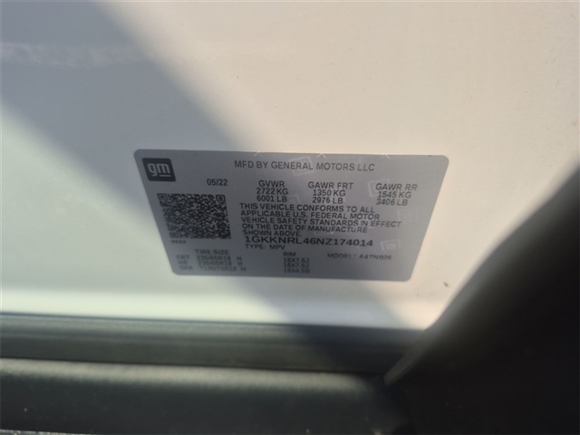2022 GMC Acadia SLE