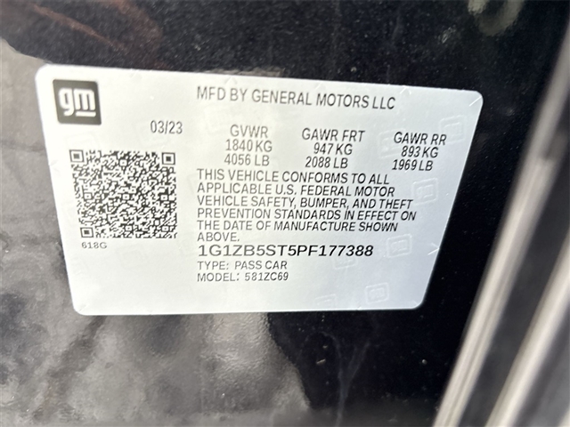 2023 Chevrolet Malibu LS 1LS