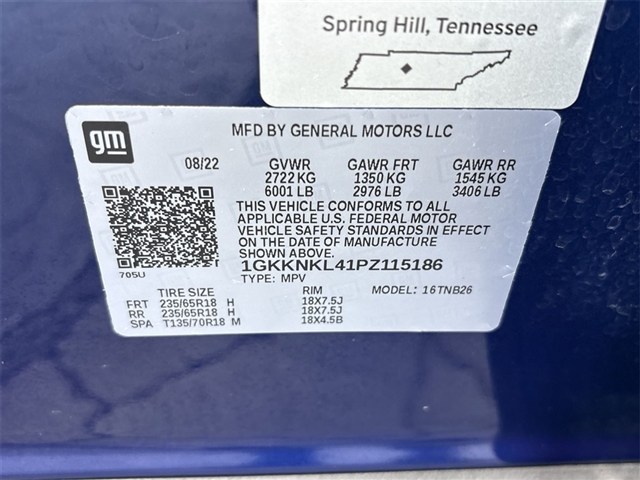 2023 GMC Acadia SLE