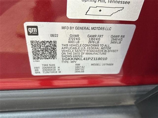 2023 GMC Acadia SLE