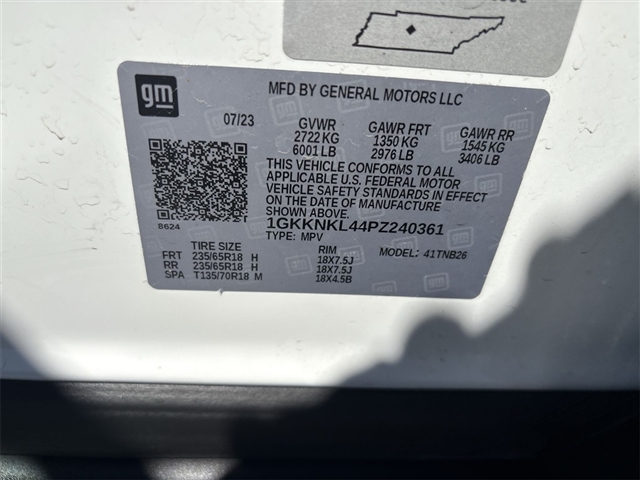 2023 GMC Acadia SLE