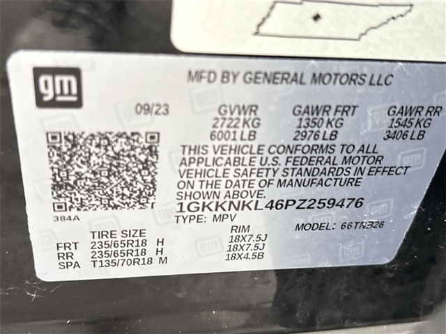2023 GMC Acadia SLE