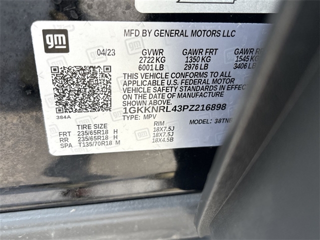 2023 GMC Acadia SLE