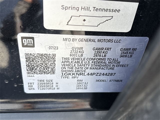 2023 GMC Acadia SLE