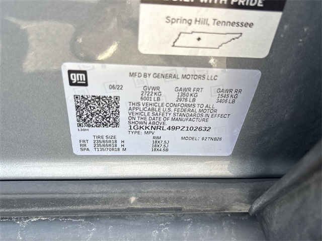 2023 GMC Acadia SLE