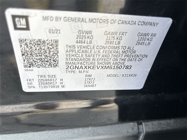 2021 Chevrolet Equinox LT