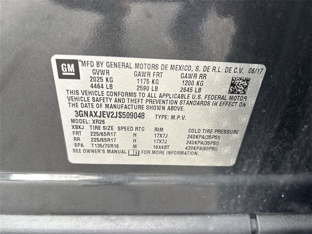 2018 Chevrolet Equinox LT