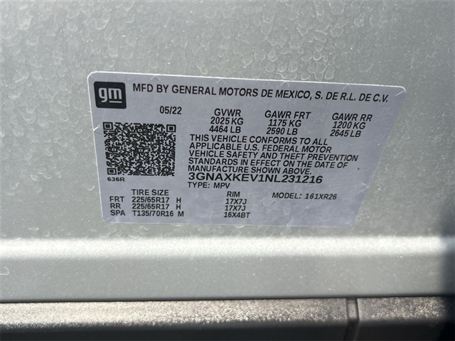 2022 Chevrolet Equinox LT
