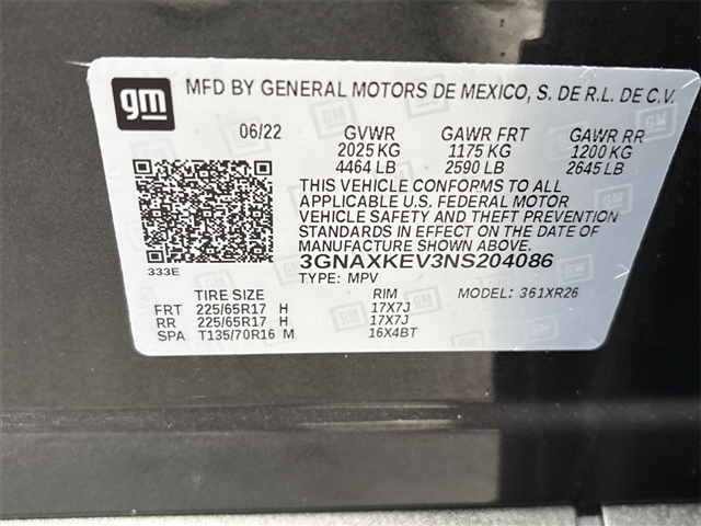 2022 Chevrolet Equinox LT