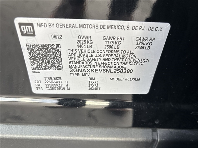 2022 Chevrolet Equinox LT