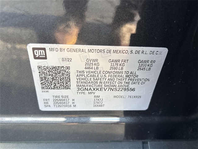 2022 Chevrolet Equinox LT