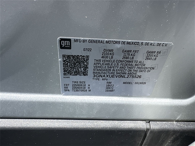 2022 Chevrolet Equinox LT