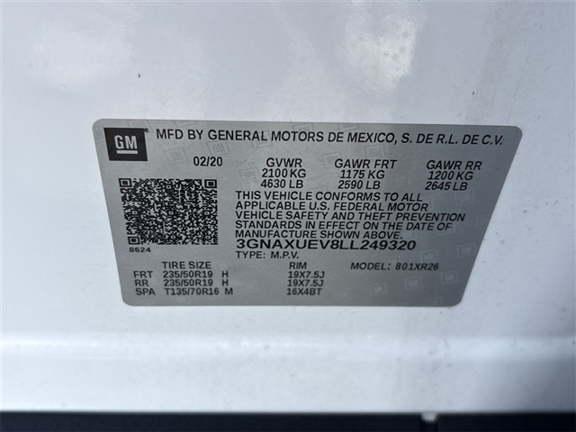 2020 Chevrolet Equinox LT