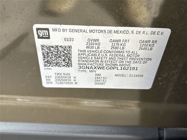 2023 Chevrolet Equinox RS