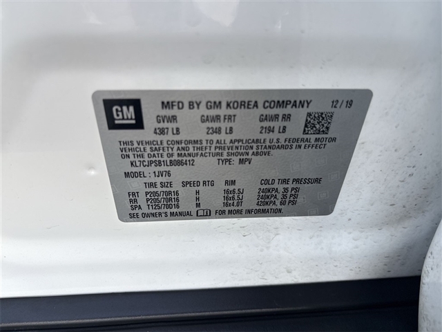 2020 Chevrolet Trax LT