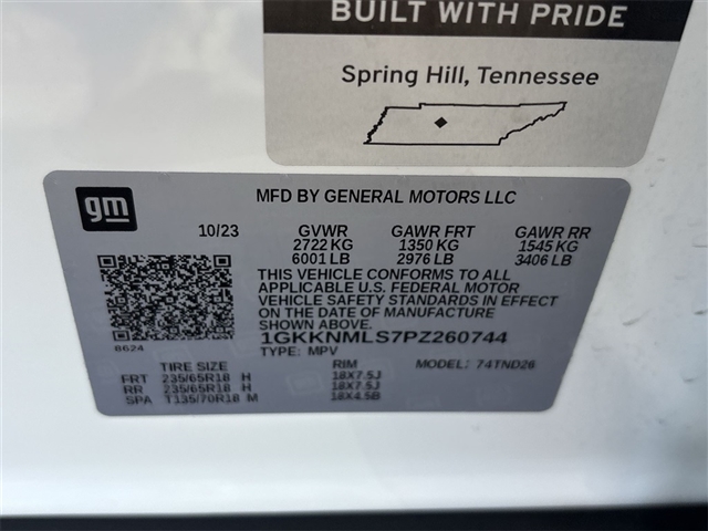 2023 GMC Acadia SLT