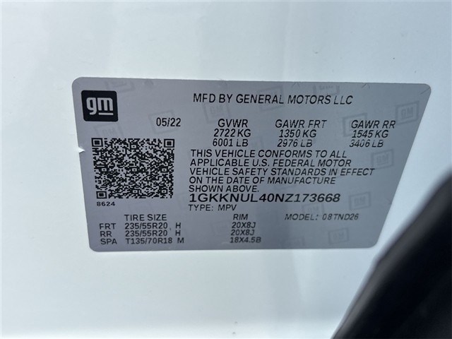 2022 GMC Acadia SLT