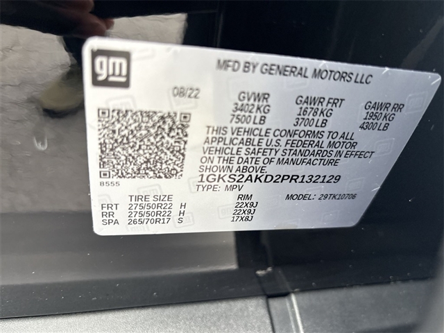 2023 GMC Yukon SLE