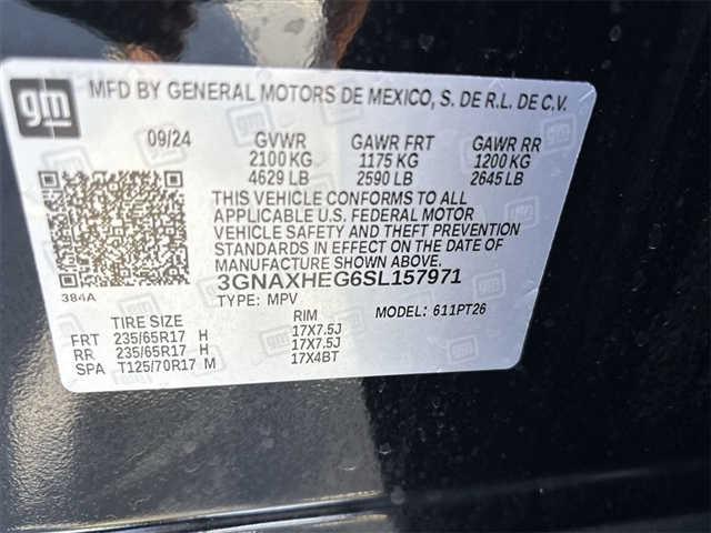 2025 Chevrolet Equinox LT