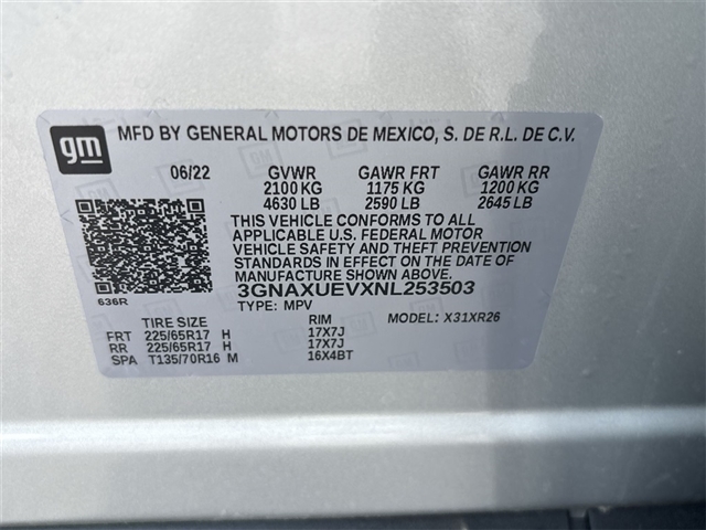 2022 Chevrolet Equinox LT