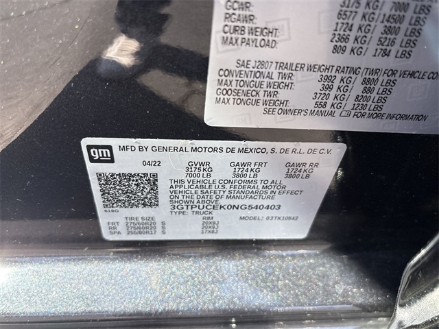 2022 GMC Sierra 1500 Elevation