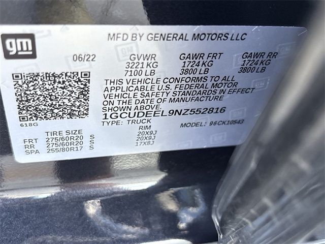 2022 Chevrolet Silverado 1500 RST