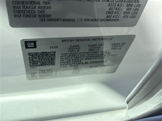 2020 Chevrolet Silverado 1500 LTZ