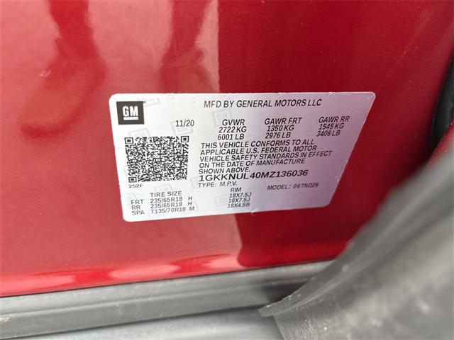 2021 GMC Acadia SLT