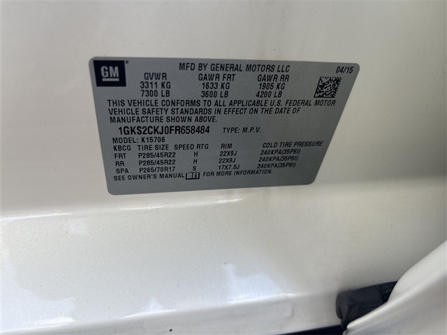 2015 GMC Yukon Denali