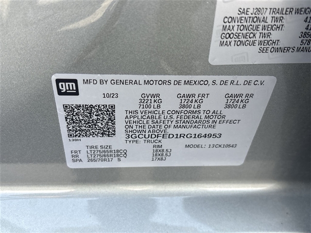 2024 Chevrolet Silverado 1500 LT Trail Boss