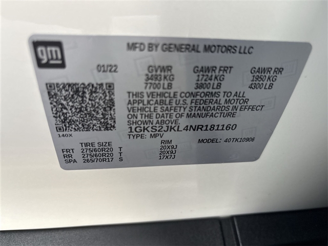 2022 GMC Yukon XL Denali